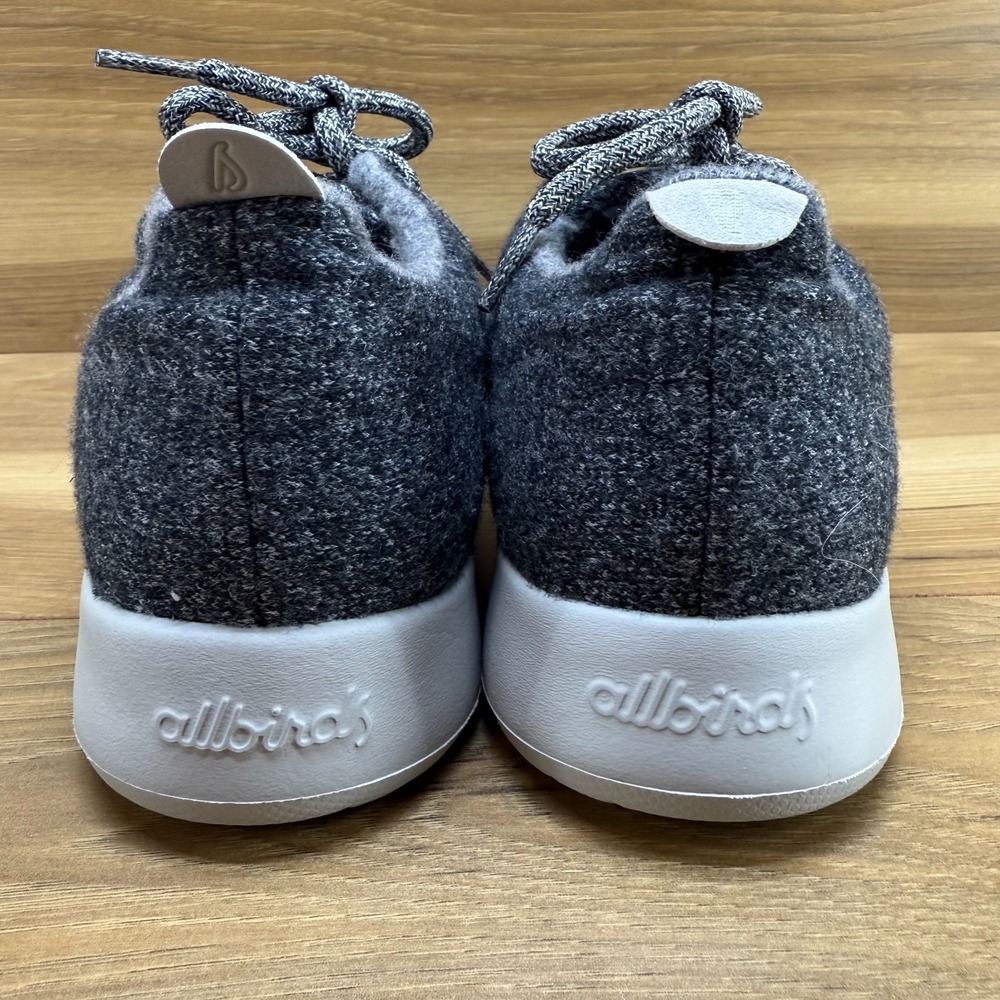 Allbirds Womens Size 9 Wool Runners Gray Lace Up Sneakers Comfort - Picture 7 of 11